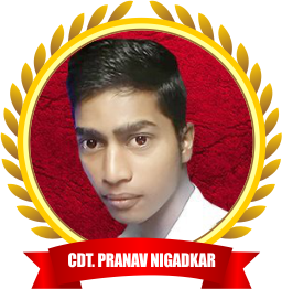 Cadet Pranav Nigadkar