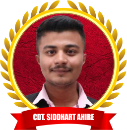 Cadet Siddhart Ahire