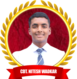 Cadet Nitesh Wadkar